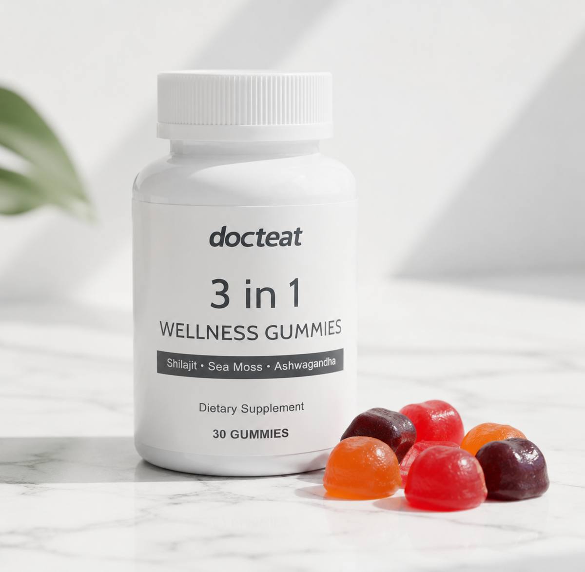 Docteat 3 in 1 Wellness Gummies