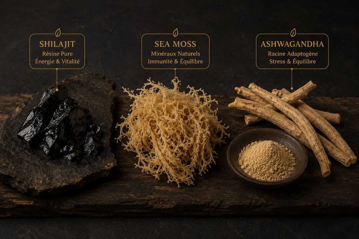 Shilajit Sea Moss Ashwagandha
