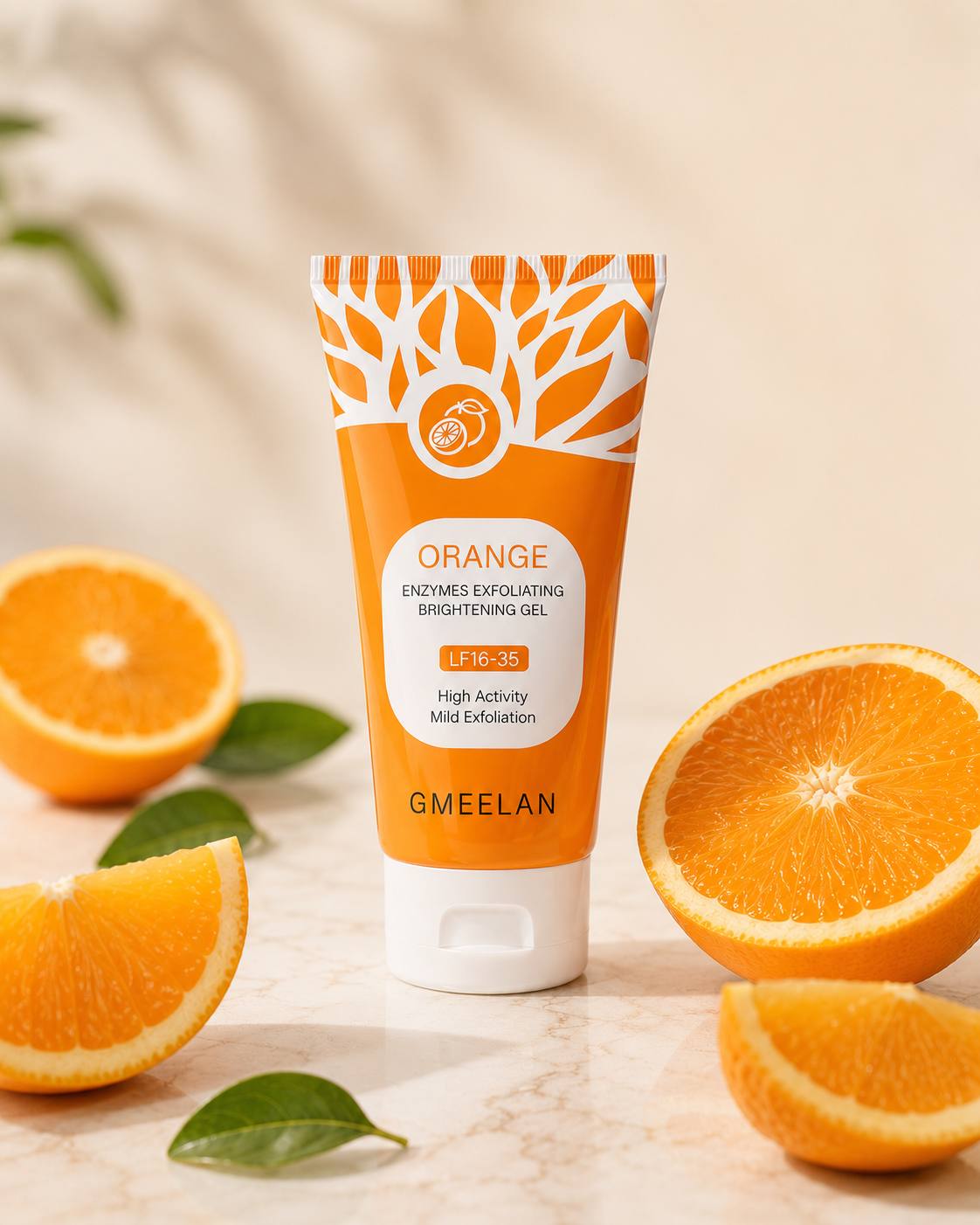 GMEELAN Gel Orange Exfoliant Éclaircissant