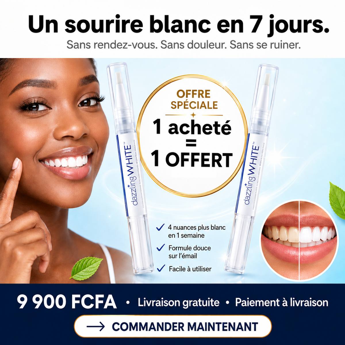 Résultats Dazzling White